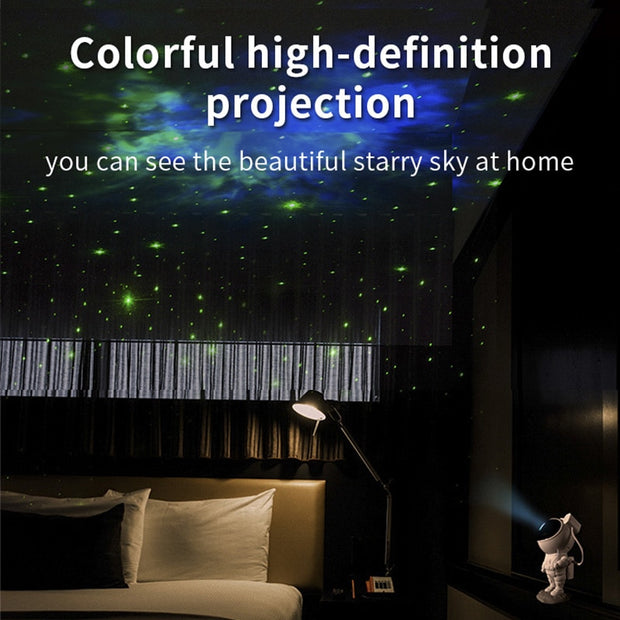 NEW Galaxy Projector Lamp Starry Sky Night Light For Home Bedroom