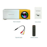 USB Audio Home Media LED Projector