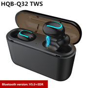 Bluetooth 5.0 Headset TWS Wireless Earphones Twins Earbuds 5D Stereo Headphones