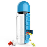 Pill Box Water Bottle Organiser