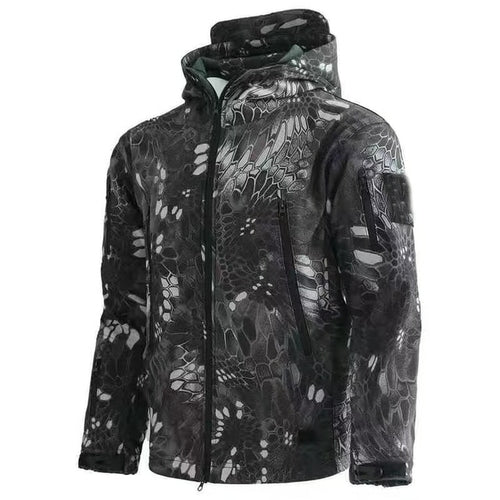 Fleece Autumn Military Men Jackets Waterproof Fishing Warm Hiking