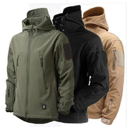 Fleece Autumn Military Men Jackets Waterproof Fishing Warm Hiking