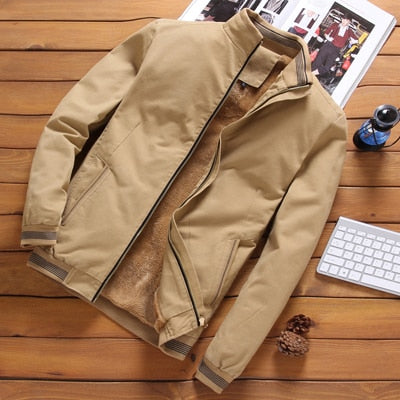 Autumn Mens Bomber Jacket