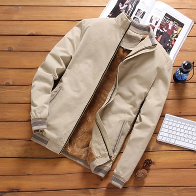 Autumn Mens Bomber Jacket