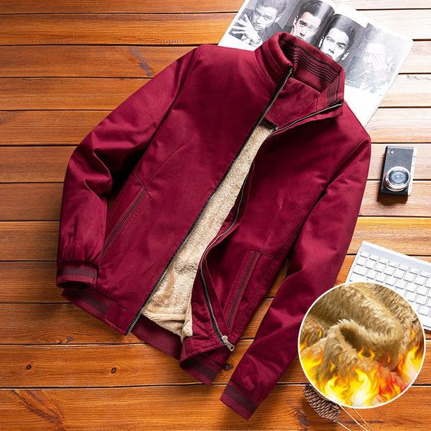 Autumn Mens Bomber Jacket