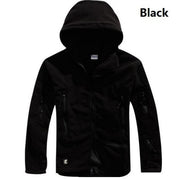 Tactical men&#39;s military green jacket outdoor sports Hoodie hiking cold proof submachine coat Hoodie men&#39;s fleece coat