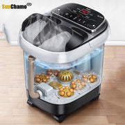 Electric Household Constant Temperature Deep Barrel Pedicure Machine Foot Bath Automatic Heating Massage Footbath Sauna