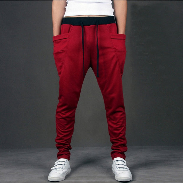 Casual Slouchy Fitted Joggers