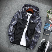 Camouflage Hooded Jacket