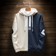 Splice Print Hoodie