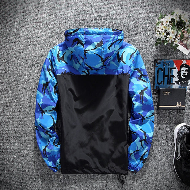 Camouflage Hooded Jacket